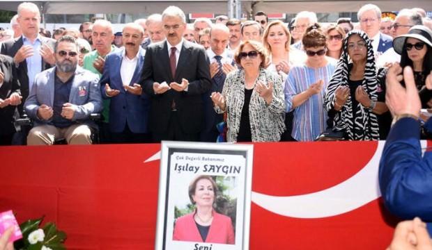 İzmir'de Işılay Saygın için tören - SİYASET Haberleri