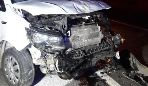 Malatya'da taksi ile otomobil çarpıştı: 7 yaralı
