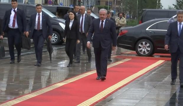 TBMM Başkanı Şentop, Zandanshatar ile heyetler arası görüşme yaptı