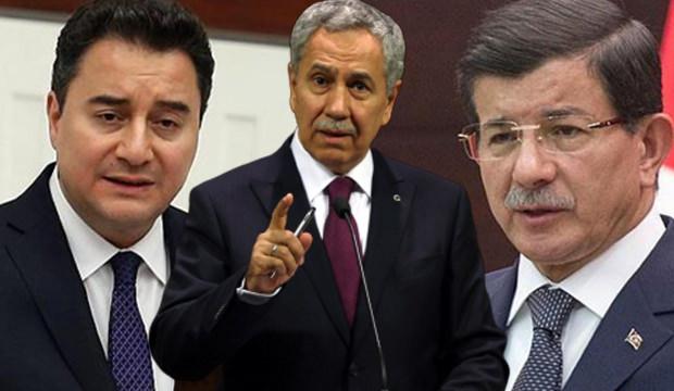 Bülent Arınç'tan Ahmet Davutoğlu ve Ali Babacan'a çağrı