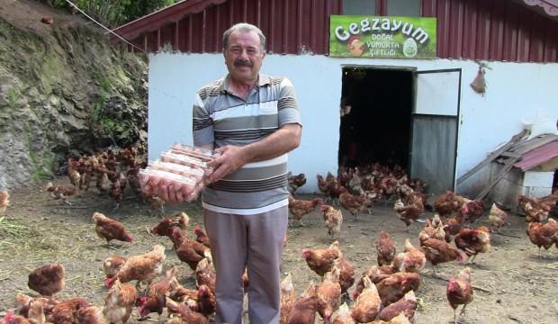 Polislikten emekli olunca organik tavuk çiftliği kurdu