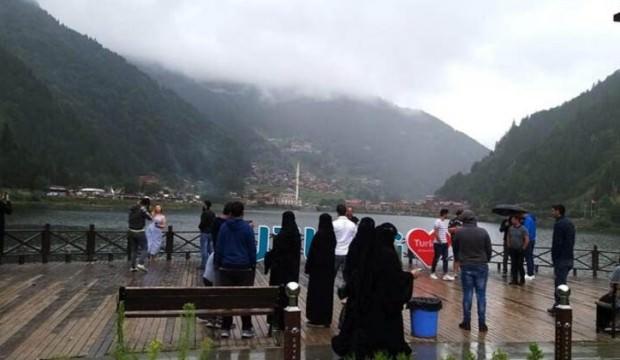 O şehre yerli yabancı turist akın etti! Sayı 5 katına çıktı