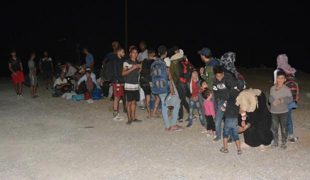 Çanakkale'de 72 göçmen yakalandı