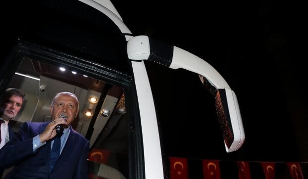 Cumhurbaşkanı Erdoğan Rize'de konuştu