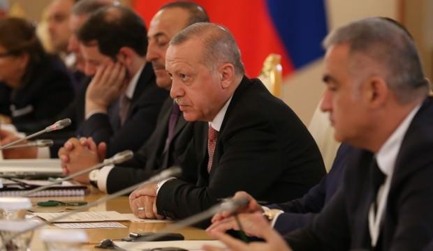 Erdoğan ve Putin arasında kritik görüşme