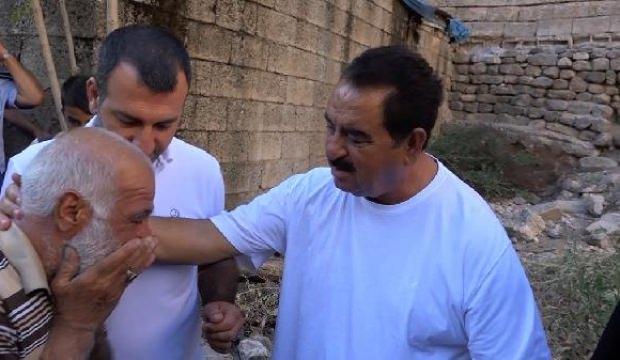 Doğduğu mağarayı ziyaret eden Tatlıses gözyaşlarını tutamadı