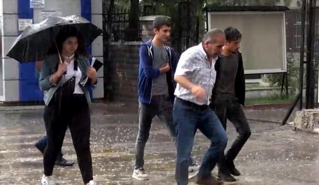 Meteoroloji'den sağanak yağış uyarısı