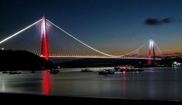 Yavuz Sultan Selim Köprüsü 3 yaşında