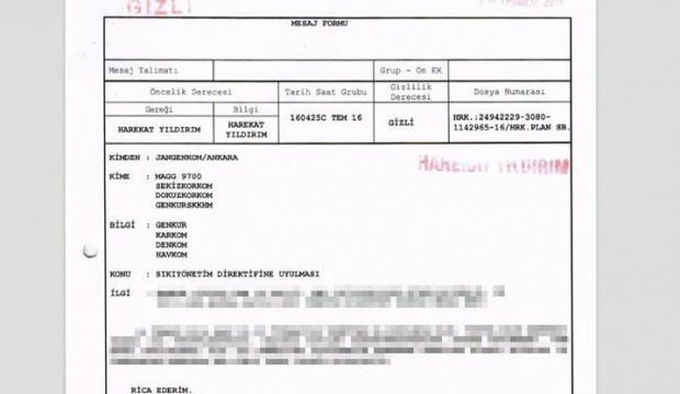 Hainlerin sahte imzalı mesajları ortaya çıktı