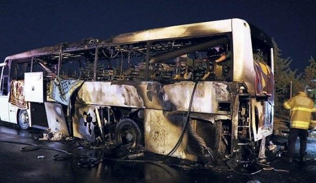 Bir ayda sekiz otobüs yandı