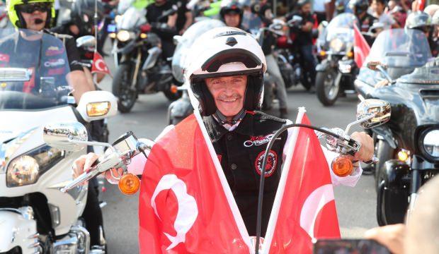 Baskan Tahmazoglu Gazilerle Motorla Sehir Turu Yapti Guncel Haberleri