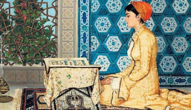 Kuran Okuyan Kız tablosu rekor fiyata satıldı