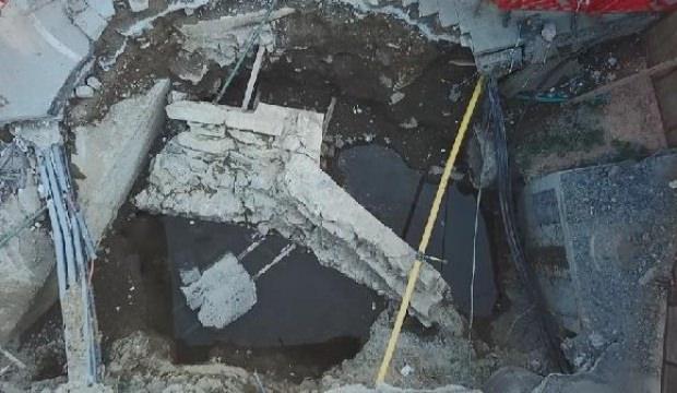 Üsküdar'da İSKİ çalışması sırasında yolun altından tarih çıktı