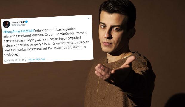 unlu rapci norm ender den savasa hayir