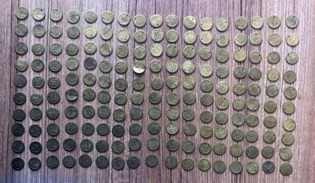 170 adet tarihi sikke ele geçirildi
