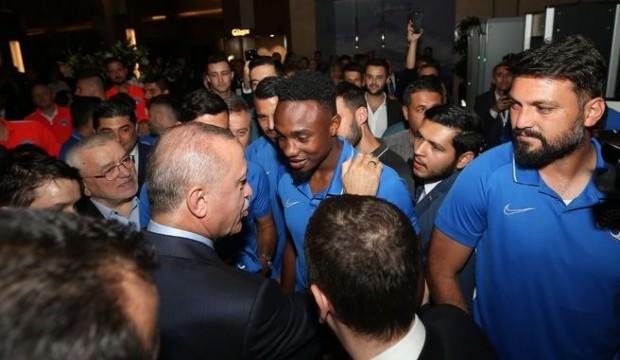 Kasımpaşa, Cumhurbaşkanı Erdoğan ile buluştu