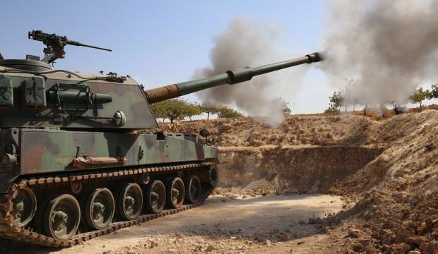 Barış Pınarı'nda da teröristlerin üzerinde "Fırtına" gürlüyor