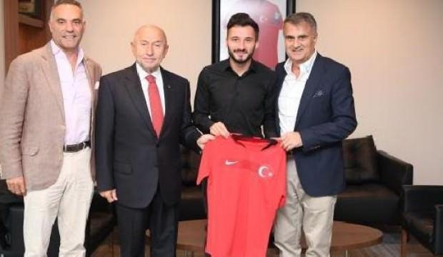 Enver Cenk Şahin'den Nihat Özdemir'e ziyaret