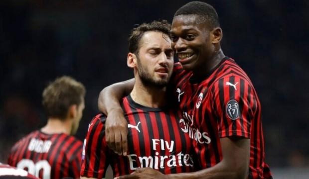 Hakan Çalhanoğlu'nun şovu Milan'a yetmedi