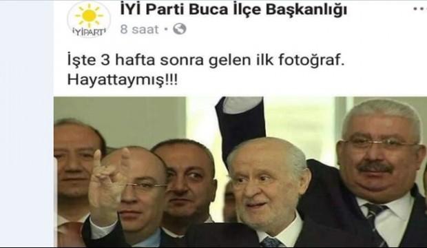 İYİ Parti'den skandal Bahçeli paylaşımı!