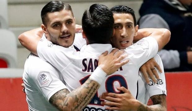 PSG'den 4 gollü galibiyet