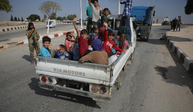 Suriyeliler Tel Abyad'a geri dönüyor!