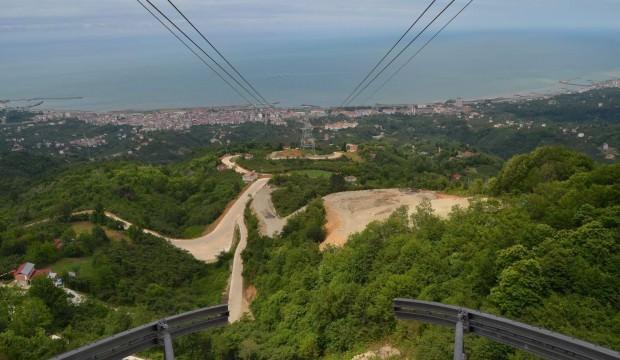 Karadeniz’in en uzun teleferiğine ilgi giderek artıyor