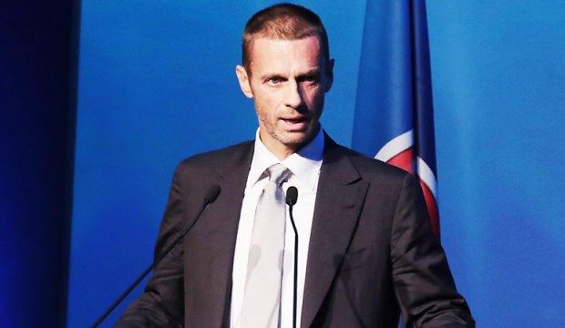 UEFA Başkanı Ceferin'den tarihi karar!