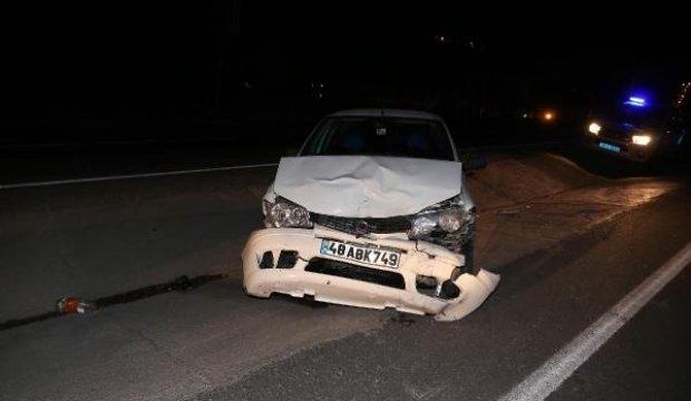 Muğla'da iki otomobil çarpıştı: 7 yaralı