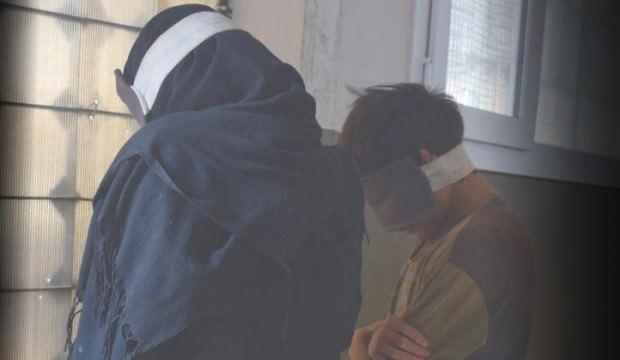 Anne ve 12 yaşındaki oğlu kıskıvrak yakalandı