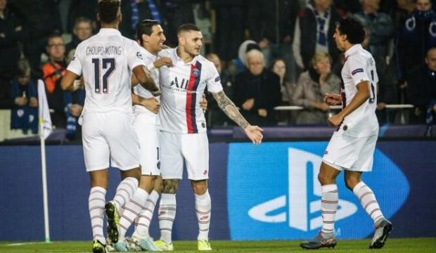 PSG Club Brugge'ı dağıttı!
