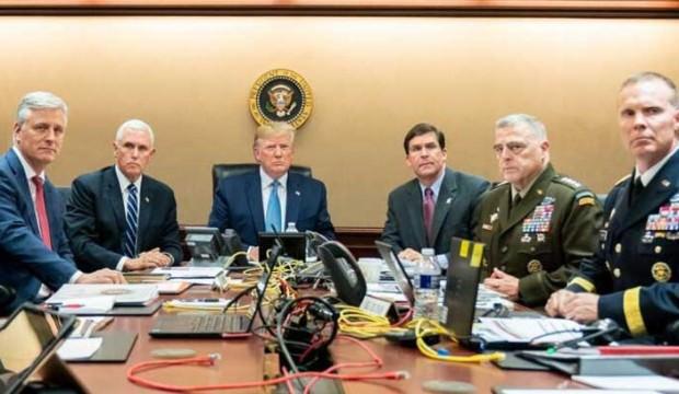 Trump, Bağdadi'nin ölümünü böyle izledi