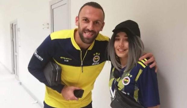 Fenerbahçeli futbolcular, İrem'in hayalini gerçekleştirdi