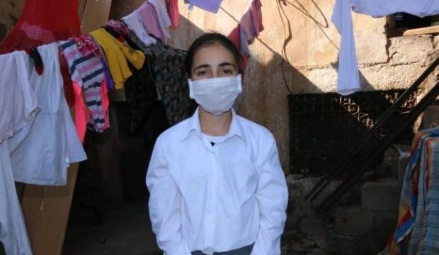Kanser teşhisi konulan Birgül iyileşip okula gitmek istiyor