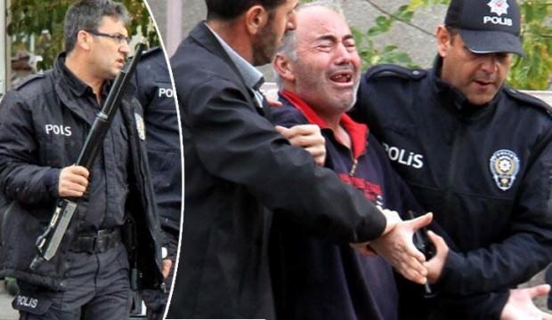 Pompalı tüfekle direndi, Emniyet Müdürü ikna etti