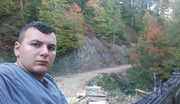 İş makinesi uçuruma yuvarlandı