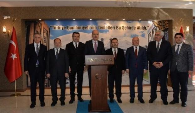 Kurtulmuş: Trump'la görüşmede Türkiye'nin hakkı sonuna kadar korunacak