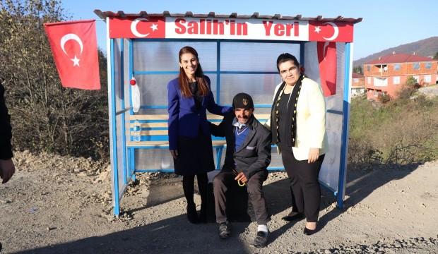 Ordu valisinin eşi Salih'in yerinde