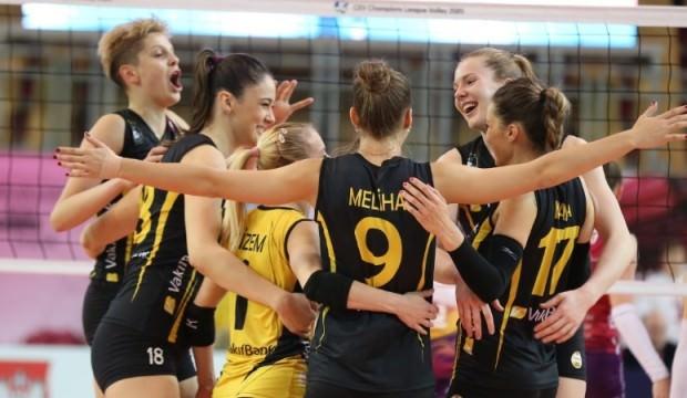VakıfBank Slovenya'da rahat kazandı