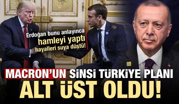 Erdoğan'ın hamlesi Macron'un sinsi Türkiye planını alt üst etti!