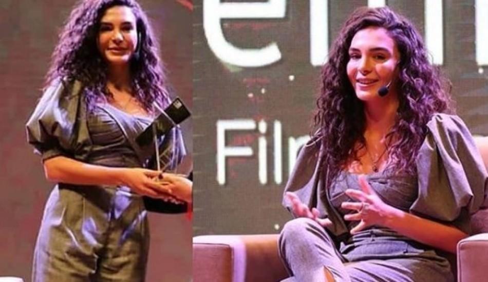 Hercai'nin sevilen oyuncusu Ebru Şahin 5. Altın Baklava Film Festivali'ne katıldı!