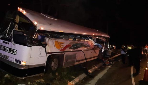Guatemala'da feci kaza: 20 ölü, 12 yaralı