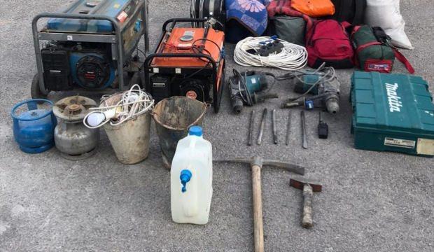 Kahramanmaraş'ta kaçak kazı operasyonu: 10 gözaltı