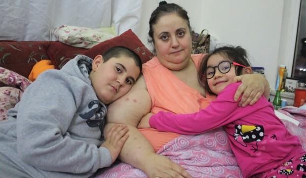 220 kiloluk kadının acı feryadı