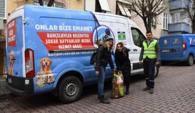 Bahcelievler Belediyesi Sokak Hayvanlarina 25 Ton Mama Dagitti Guncel Haberleri