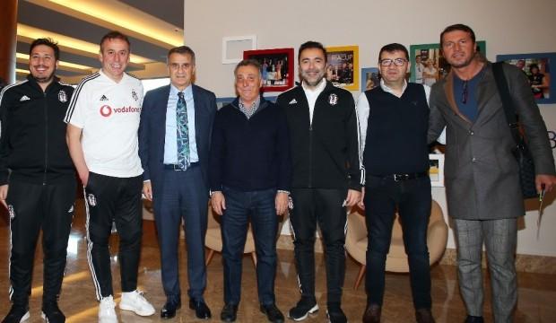 Şenol Güneş, Beşiktaş kampını ziyaret etti