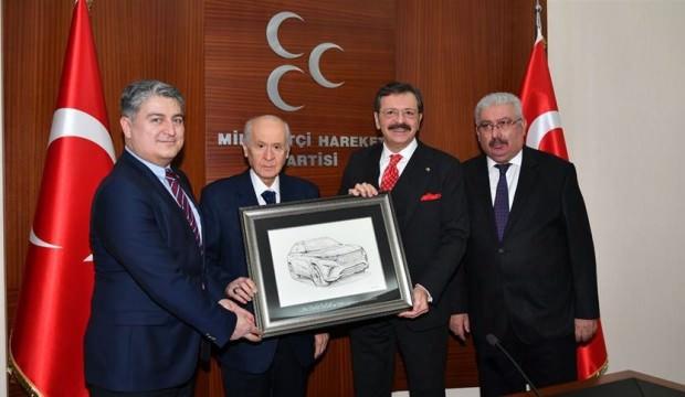 Bahçeli'den yerli oto yorumu: Deste başındakilerden almak isterim