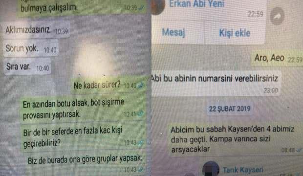 FETÖ üyelerinin Yunanistan'a kaçış planları yazışmalarına yansıdı