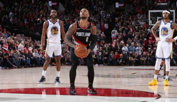 Damian Lillard 61 sayıyla kariyer rekorunu kırdı