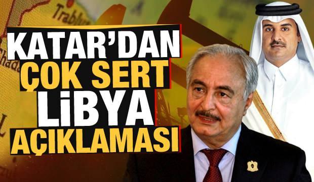 Devreye ani bir kararla Katar girdi! Çok sert Libya açıklaması